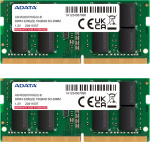 Adata DDR4 -16GB - 3200 - CL - 22 (2x 8 GB) Dual Kit, Green Memory, AD4S32008G22-DTGN, Premier