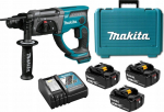 Makita Młotowiertarka Makita DHR202RTE3 18 V