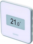 Uponor Smatrix Wave Style digital termostat med RHhvid tr&aring;dl&oslash;s T-169. Anvendes med Uponor Smatrix kontrolenhed X-165 6X.