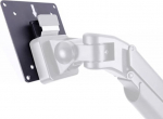 Multibrackets M VESA Gas Lift Quick Release Plate Model 1, Device plate, Black, 75 x 75,100 x 100 mm, 500 g, 30 mm, 140 mm