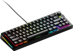 Glorious Klawiatura Glorious GMMK 3 Pro 65 % Custom Gaming-Tastatur - Pre-Built, ANSI (US), Fox Switches, czarny