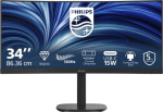Philips Monitor 34 inch 34B2N3500C Curved VA HDMI DP USB-C HAS Speakers