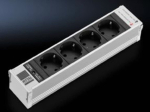 Rittal Kabel zasilający Rittal Rittal Steckdosenmodul PSM 4x Schu.ko L250mm schw.