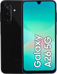 Samsung Galaxy A26 17 cm (6.7") Hybrid Dual SIM Android 15 5G USB t&uuml;&uuml;p-C 8 GB 256 GB 5000 mAh Must