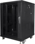 Lanberg Free standing cabinet 19 inches 15U 600X600mm black