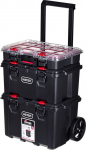 Keter Set of 3 Stack "N "Roll boxes KETER