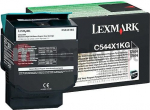 Lexmark Toner Lexmark 0C544X1KG Black Oryginał  (C544X1KG)
