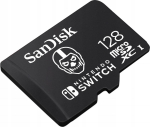 Sandisk Karta SanDisk Nintendo Switch MicroSDXC 128 GB Class 10 UHS-I/U3 (SDSQXAO-128G-GN6ZG)