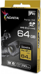 Adata Premier One - 64 GB - SDXC memory card&nbsp;(UHS-II U3, V90)