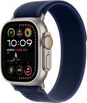 Apple Smartwatch Apple Watch Ultra 2 GPS + Cellular 49mm Titanium Case Trail Loop S/M Niebieski  (MX4J3EL/A)