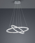Trio Lampa wisząca Trio Nowoczesna lampa wisząca LED do salonu Trio Durban 321910207