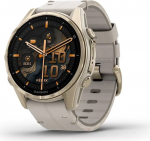 Garmin Fenix 8 3.3 cm (1.3") AMOLED 43 mm Digital 416 x 416 pixels Touchscreen Gold Wi-Fi GPS (satellite)