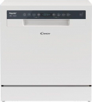 Candy Zmywarka Candy Candy | Dishwasher | CP 8F9FFW | Free-standing | Width 55 cm | Number of place settings 8 | Number of programs 8 | Energy efficiency class F | Display | White