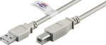 Goobay Kabel USB Goobay USB-A - USB-B 5 m Szary (50833)