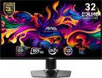 MSI MAG 321UP QD-OLED PC lamekuvar 80 cm (31.5") 3840 x 2160 pikslit 4K Ultra HD Must