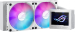 Asus ROG RYUJIN III 240 ARGB White Edition Protsessor K&otilde;ik-&uuml;hes vedelikujahuti 12 cm Valge 1 tk