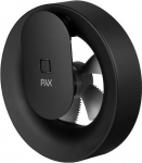 PAX Automaatne vannitoaventilaator 1561-1, must