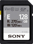 Sony Karta Sony SF-E SDXC 128 GB Class 10 UHS-II/U3 V60 (SFE128A)