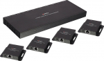 Lindy System przekazu sygnału AV Lindy I/O EXTENDER HDMI 50M CAT6/38155 LINDY