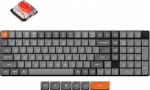 Keychron K17 Max QMK Wireless Custom Mechanical Keyboard RGB Backlight (Hot-Swappable) / Low Profile Gateron Mechanical / Red