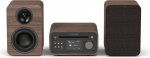 Pure Wieża Pure Pure Classic Stereo Mini, Home audio micro system, Brown, Walnut, 1 discs, Front, 40 W, 2.54 mm