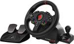 Subsonic Kierownica Subsonic Subsonic Superdrive 220 RS-X Czarny USB Kierownica + pedały + dźwignia zmiany bieg&oacute;w Nintendo Switch, Nintendo Switch 2, PC, PlayStation 4, Xbox One, Xbox Series S, Xbox Series X