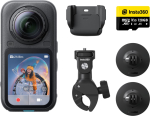 Insta360 X6 Motorcycle Bundle, midnight black