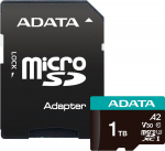 Adata Micro SD PremierPro 1TB UHS1 U3 V30 100/85 MB/s + adapter