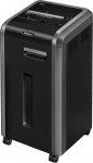 Fellowes 225Ci paberihunt Risti l&otilde;iked 65 dB 24 cm Must, H&otilde;be