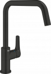 Grohe Bateria kuchenna Grohe Eurosmart Jednouchwytowa bateria zlewozmywakowa, DN 15 czarny mat