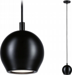 Paulmann Lampa wisząca Paulmann Oprawa wisząca SHIMA GU10 max.10W IP44 230V czarny / metal