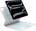 Noname Etui Typecase Edge z klawiaturą do iPad Pro 13'' 2024/2025 biały