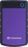 Transcend Dysk zewnętrzny HDD Transcend 25H3P 2TB Czarno-fioletowy (TS2TSJ25H3P)