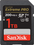 Sandisk Karta SanDisk Extreme PRO SDXC 1 TB Class 10 UHS-I/U3 V30 (SDSDXXD-1T00-GN4IN)