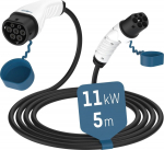 Ansmann Kabel do ładowania samochod&oacute;w Ansmann 1900-0117 Type 2, 11kW, 5m
