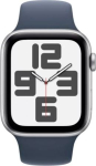Apple Watch SE2 (2023) GPS 44mm Silver Alu case, Storm Blue Sport Band EU MREC3