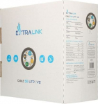 Extralink CAT5E UTP (U/UTP) V2 Wewnętrzny | Kabel sieciowy skrętka | 305M
