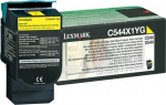 Lexmark Toner Lexmark 0C544X1YG Yellow Oryginał  (C544X1YG)