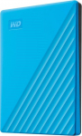 WD Dysk zewnętrzny HDD WD My Passport 2TB Niebieski (WDBYVG0020BBL-WESN)