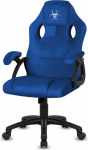 Lugano .Fotel obrotowy do biurka CARRERA M ALCANTARA DARK BLUE