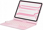 Noname Etui Typecase Flexbook Touch z klawiaturą do iPad Pro 11'' 2024/2025 jasno r&oacute;żowy