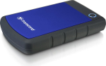 Transcend Dysk zewnętrzny HDD Transcend 25H3B 1TB Czarno-niebieski (TS1TSJ25H3B)