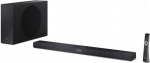 Sharp Soundbar Sharp 2.1ch Ultra-slim Dolby Atmos/DTS Virtual: X Soundbar with Wireless Subwoofer | HT-SBW320 | 360 W | Bluetooth | Black | Wireless connection