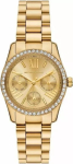 Michael Kors Zegarek Michael Kors Damski Lexington (Złoty Szyk i Klasyczne Wykończenie) (MK4982)