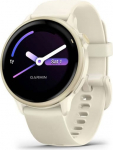 Garmin v&iacute;voactive 6 3.05 cm (1.2") AMOLED 42 mm Digital 390 x 390 pixels Touchscreen White Wi-Fi GPS (satellite)