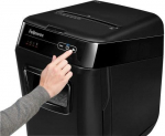 Fellowes AutoMax 150C paberihunt Risti l&otilde;iked 23 cm Must, Hall