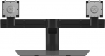 Dell Dual Monitor Stand 68,6 cm (27") Laud Alumiinium, Must