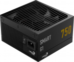 Aerocool Zasilacz Aerocool AeroCool Smart G1 80 PLUS Gold zasilacz, PCIe 5.1, ATX 3.1 - 750 Watt, czarny