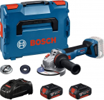 Bosch GWS18V-11 SZLIF KĄT (125mm  2x5.0Ah LB)