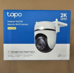 Tp-Link [Outlet Grade B] TP-Link Camera Tapo C520WS Wi-Fi Outdoor Securtiy Pan/Tilt, 2K QHD 3MP, Night Vision, 360 Degrees, White EU